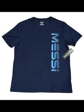 Navy Short-Sleeve Messi Collection Tee